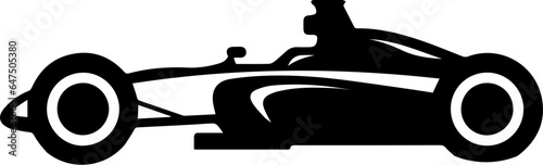 Race Car Flat Icon
