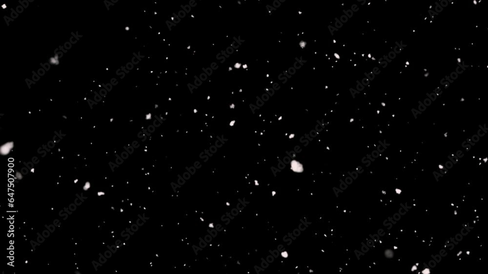 Winter Snow, Falling snow animation loop Slow motion Winter Snow, Falling snow animation loop Slow motion