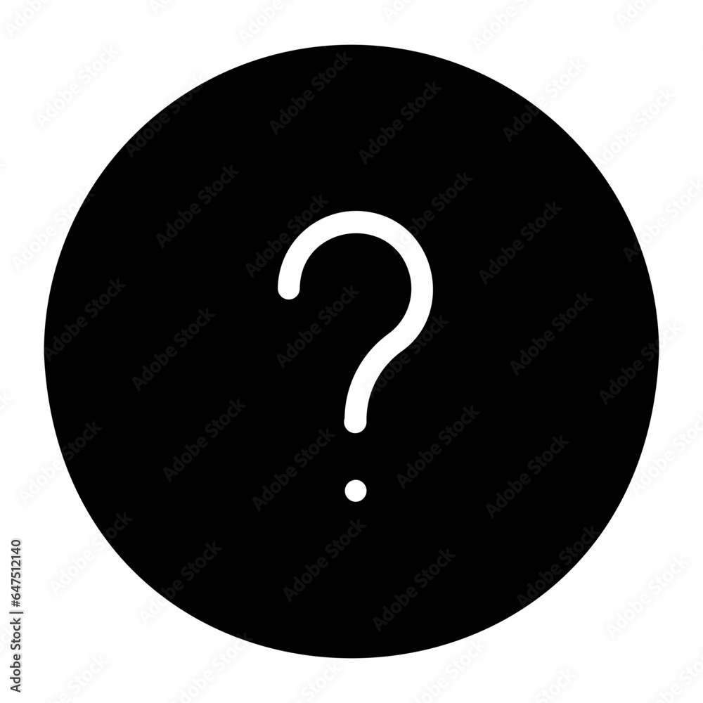 question glyph icon question glyph icon