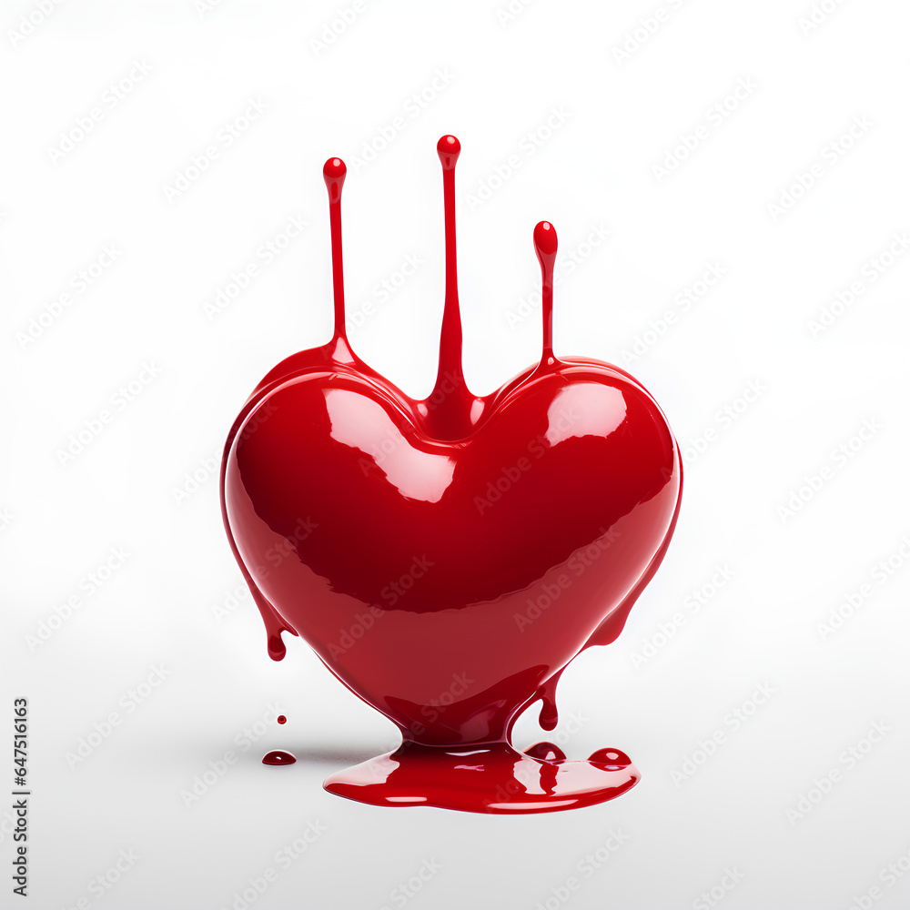 Obraz premium a melting heart