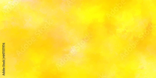 Abstract acrylic painted orange or yellow grunge texture, grainy and distressed painted wall,, bright and shinny yellow or orange watercolor shades grunge background with space for your text. 