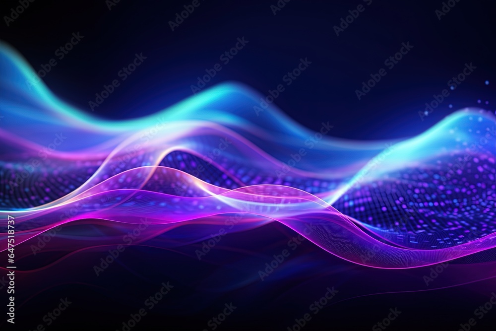 abstract futuristic background with pink blue glowing neon moving high speed wave lines and bokeh lights. Data transfer concept Fantastic wallpaper abstract futuristic background with pink blue glowing neon moving high speed wave lines and bokeh lights. Data transfer concept Fantastic wallpaper