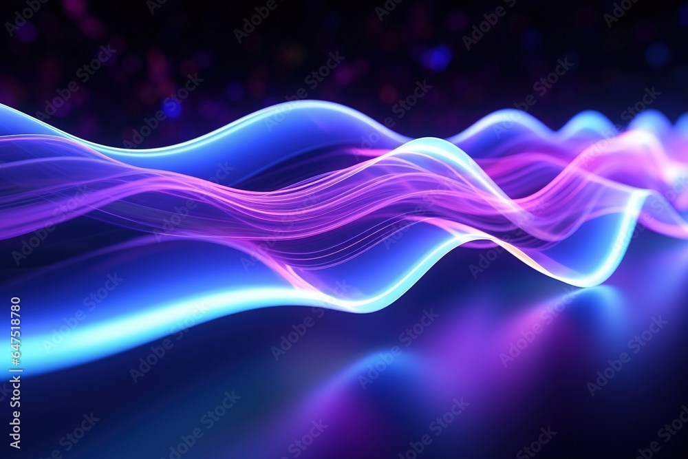 abstract futuristic background with pink blue glowing neon moving high speed wave lines and bokeh lights. Data transfer concept Fantastic wallpaper abstract futuristic background with pink blue glowing neon moving high speed wave lines and bokeh lights. Data transfer concept Fantastic wallpaper
