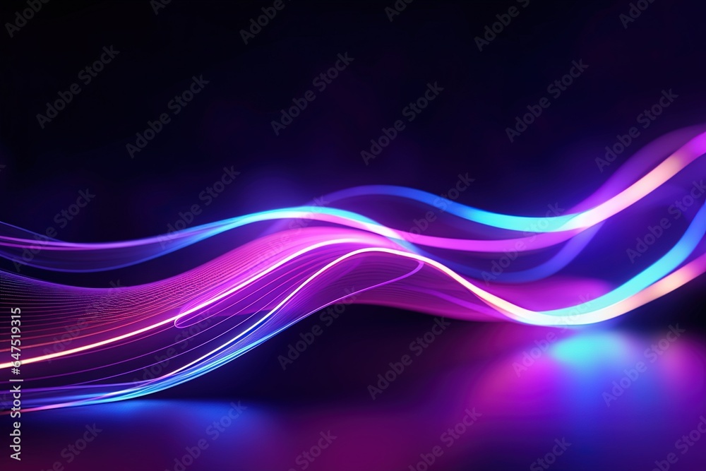 abstract futuristic background with pink blue glowing neon moving high speed wave lines and bokeh lights. Data transfer concept Fantastic wallpaper abstract futuristic background with pink blue glowing neon moving high speed wave lines and bokeh lights. Data transfer concept Fantastic wallpaper