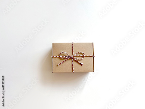 ribboned small gift package box