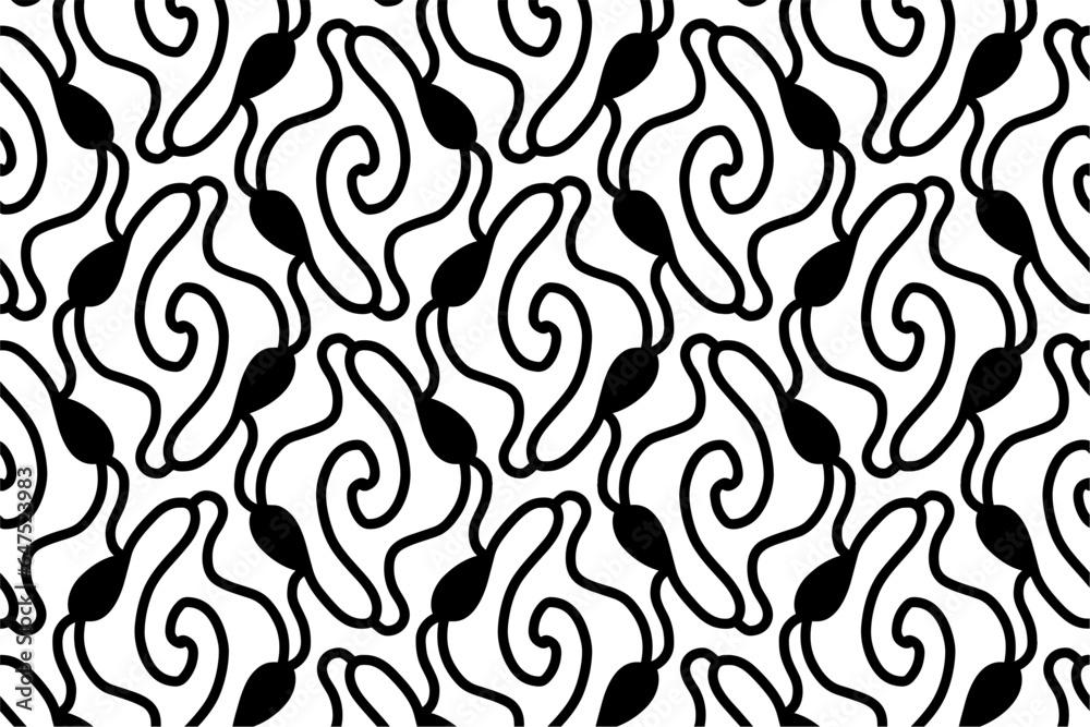Doodling handwritten line wall handdrawn minimalist seamless pattern Doodling handwritten line wall handdrawn minimalist seamless pattern