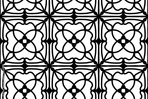 Doodling handwritten line wall handdrawn minimalist seamless pattern