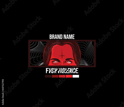 Wednesday Adams T-shirt design