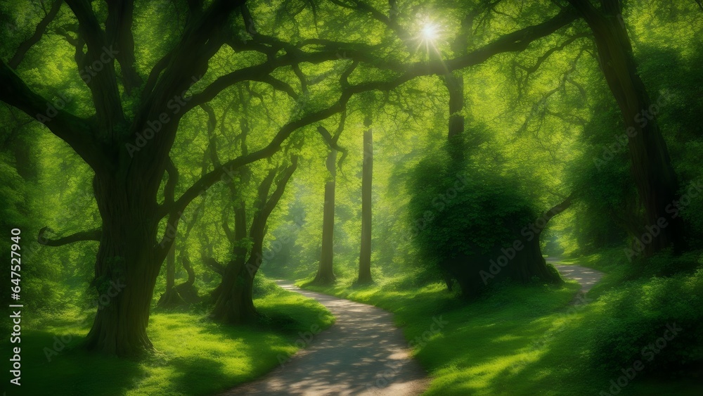 path in the forest