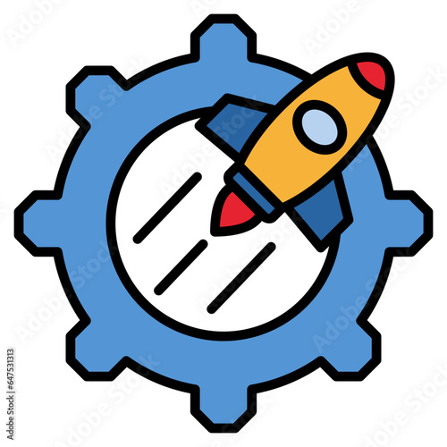 Project Kickoff Icon