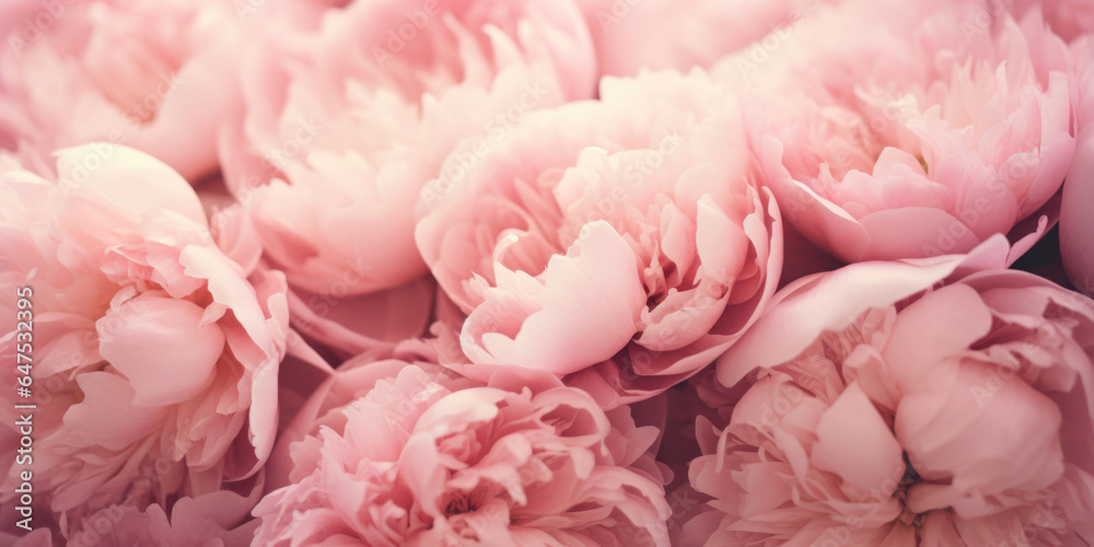 Soft pink peonies. Abstract summer background flowers. Soft pink peonies. Abstract summer background flowers.