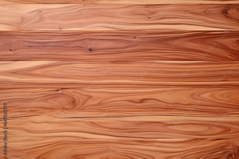 Fototapeta premium Solid wood plank texture background. Generative AI image