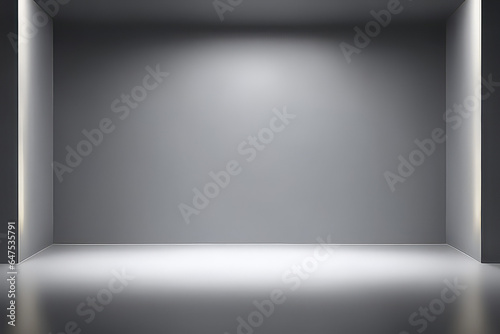 Product presentation, beautiful lights and shadows on a white background. focuses on the product and the lighting.