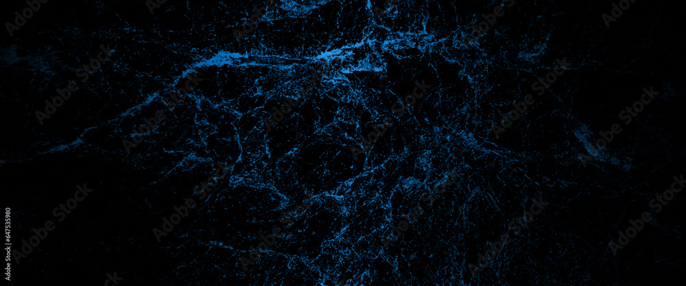 Dark blue tone marble texture background for interior design and ceramic tile surface.