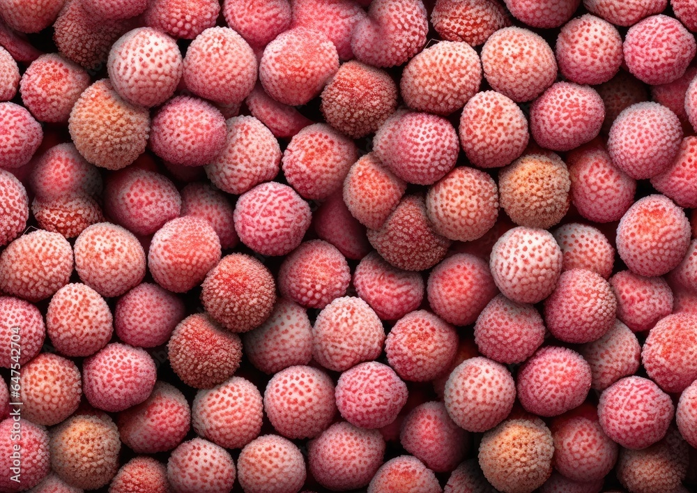 Professional photography of Pattern of Lychees fruits. Generativ Professional photography of Pattern of Lychees fruits. Generativ