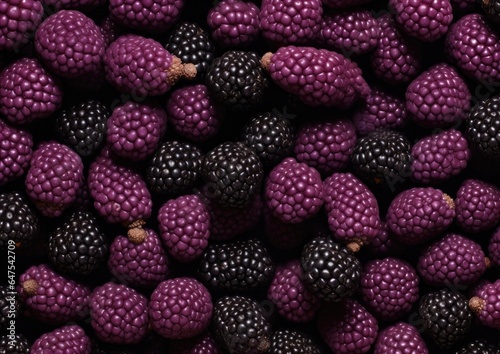Professional photography of Pattern of Mulberries fruits. Genera