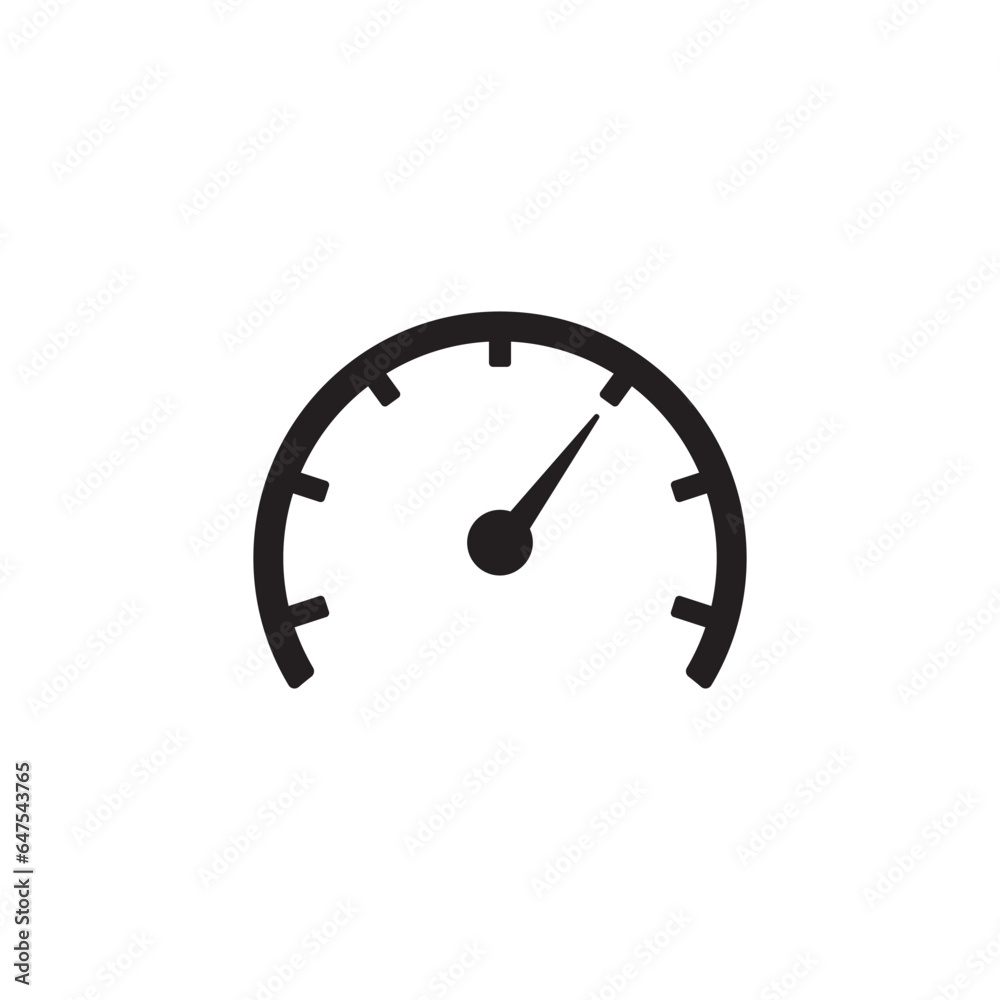speedometer icon vector speedometer icon vector