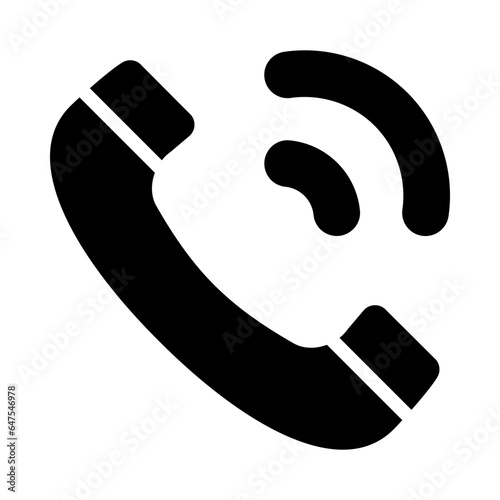 Call Glyph Glyph Icon Design