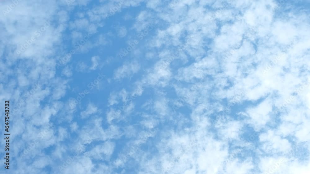 Time lapse blue sky and clouds early in the morning. Time lapse blue sky and clouds early in the morning.
