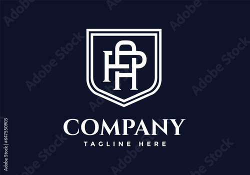 letter L, K frame shield logo suitable for Law and Attorney Logo.