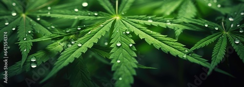 Green background of marijuana leaves. 