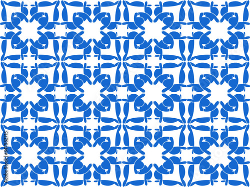 seamless pattern with snowflakes