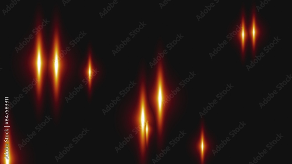Beams Of Light Different Colours. Computer generated 3d render Beams Of Light Different Colours. Computer generated 3d render
