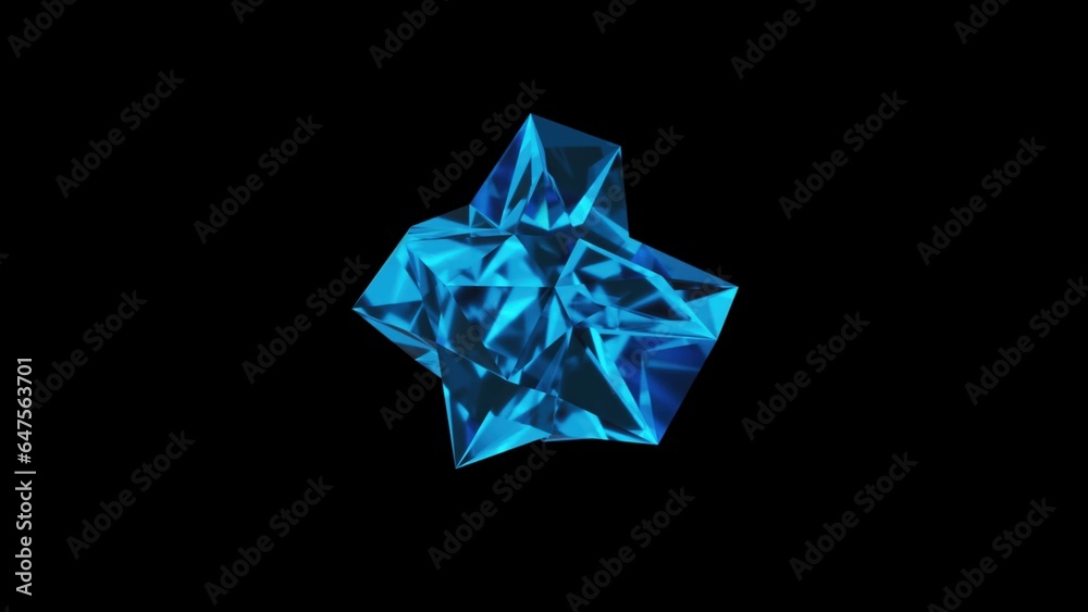 Low poly abstract geometry. Computer generated 3d render Low poly abstract geometry. Computer generated 3d render