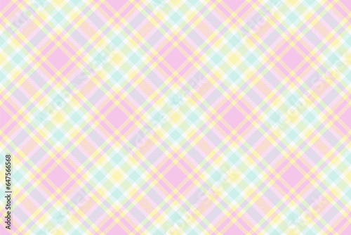 Tartan pattern seamless of check texture plaid with a fabric background vector textile.