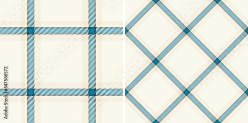 Vector textile plaid of fabric check background with a seamless texture pattern tartan.