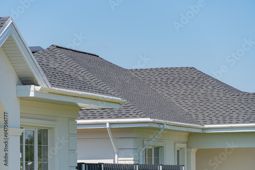 Wallpaper Mural Shingles texture - close up view of asphalt roofing shingles Torontodigital.ca