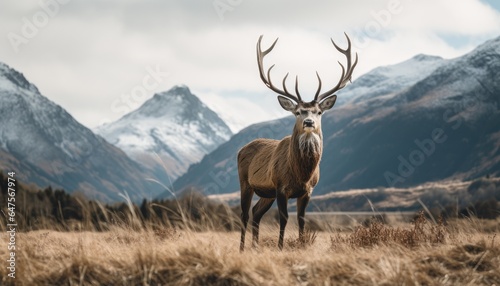 deer in the mountains © Dinaaf