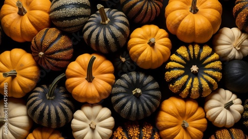 pattern of pumpkins