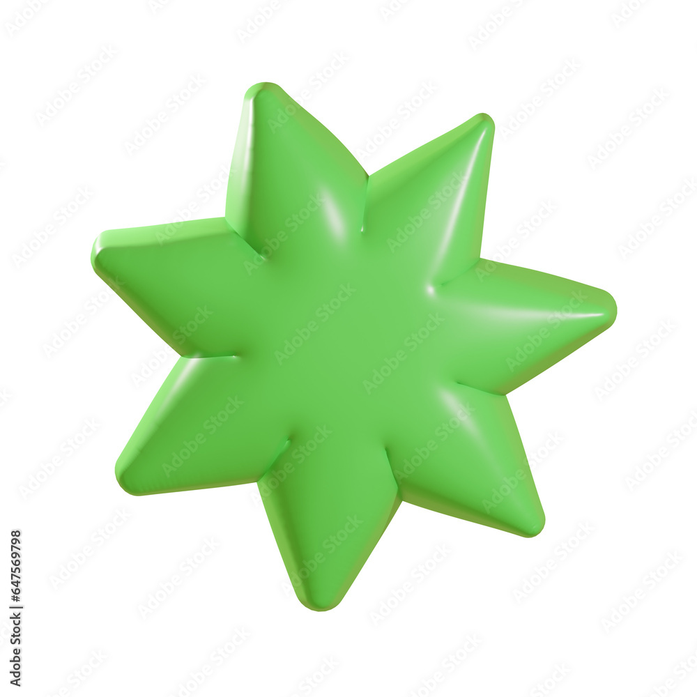3d star decoration 3d star decoration