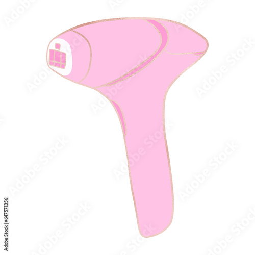 Pink Laser Hair Removal IPL