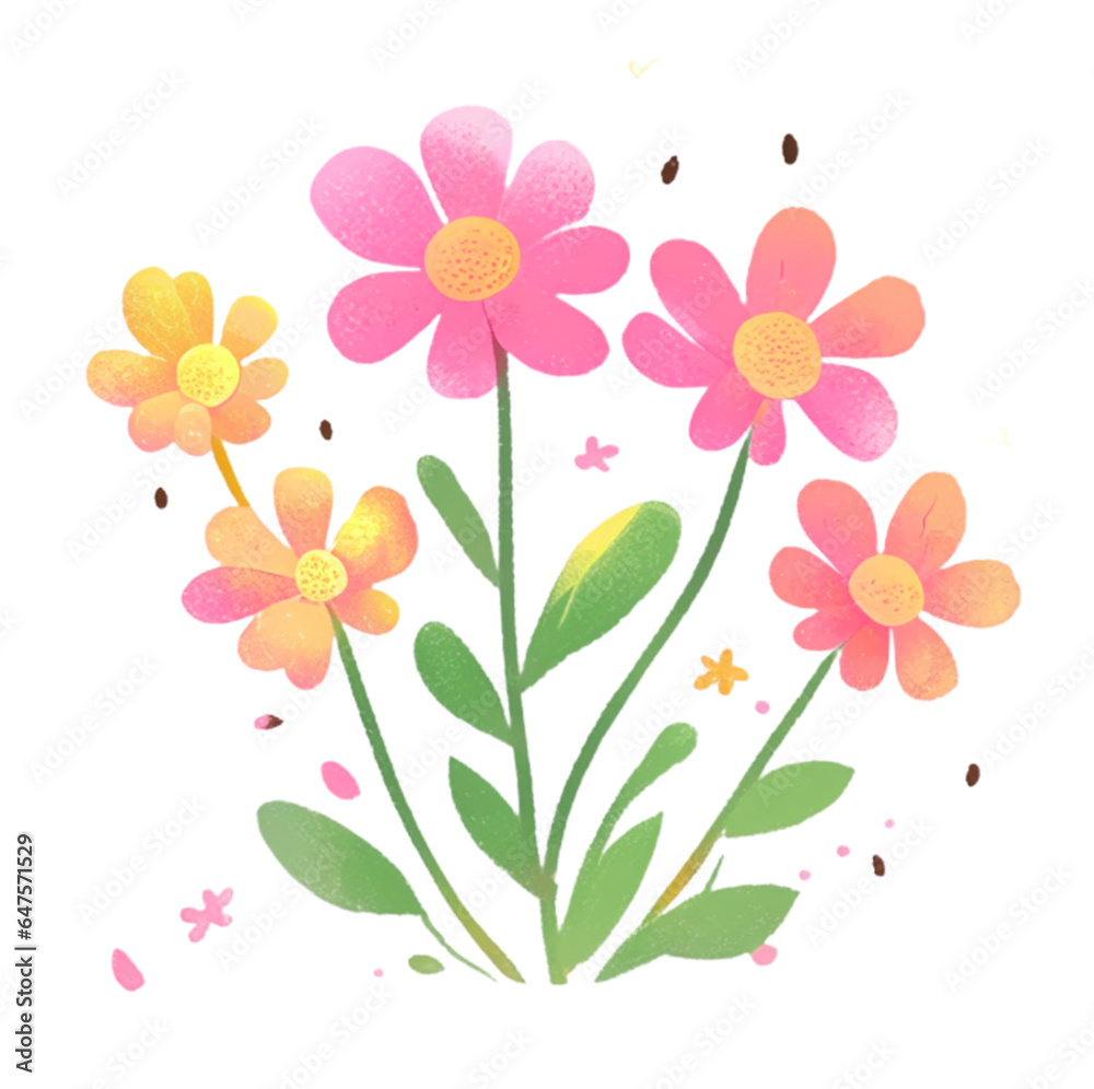 Obraz premium flower background