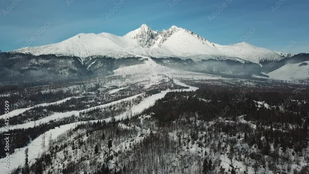 Amazing Mountains from a bird's perspective Amazing Mountains from a bird's perspective
