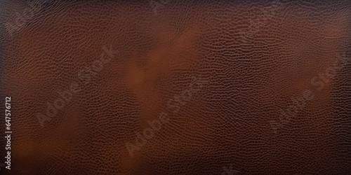 old genuine leather texture, dark black brown background, Generative AI