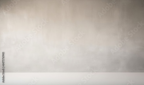 white gray ivory concrete background, cement wallpaper, soft smooth blur floor texture product display, Generative AI