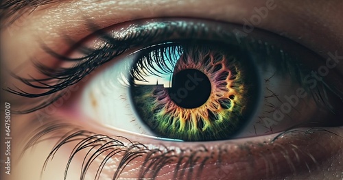 the beauty of women's eyes