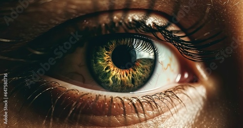 the beauty of women's eyes photo