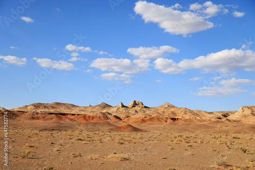 The rock formations of Narandaats, South Gobi, Mongolia