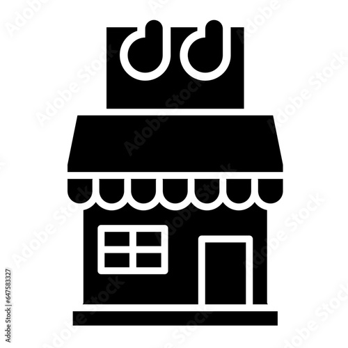 Meat shop Vector Icon Design Illustration