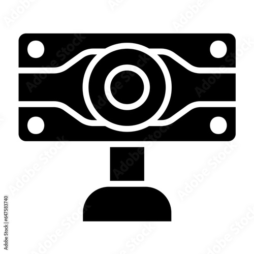 Webcam Vector Icon Design Illustration