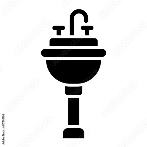 Sink Vector Icon Design Illustration