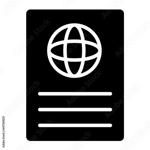 Citizenship Vector Icon Design Illustration
