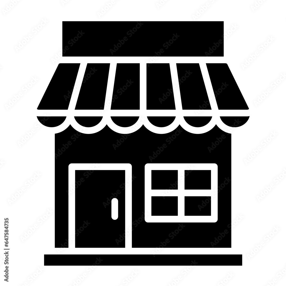 Store Vector Icon Design Illustration
