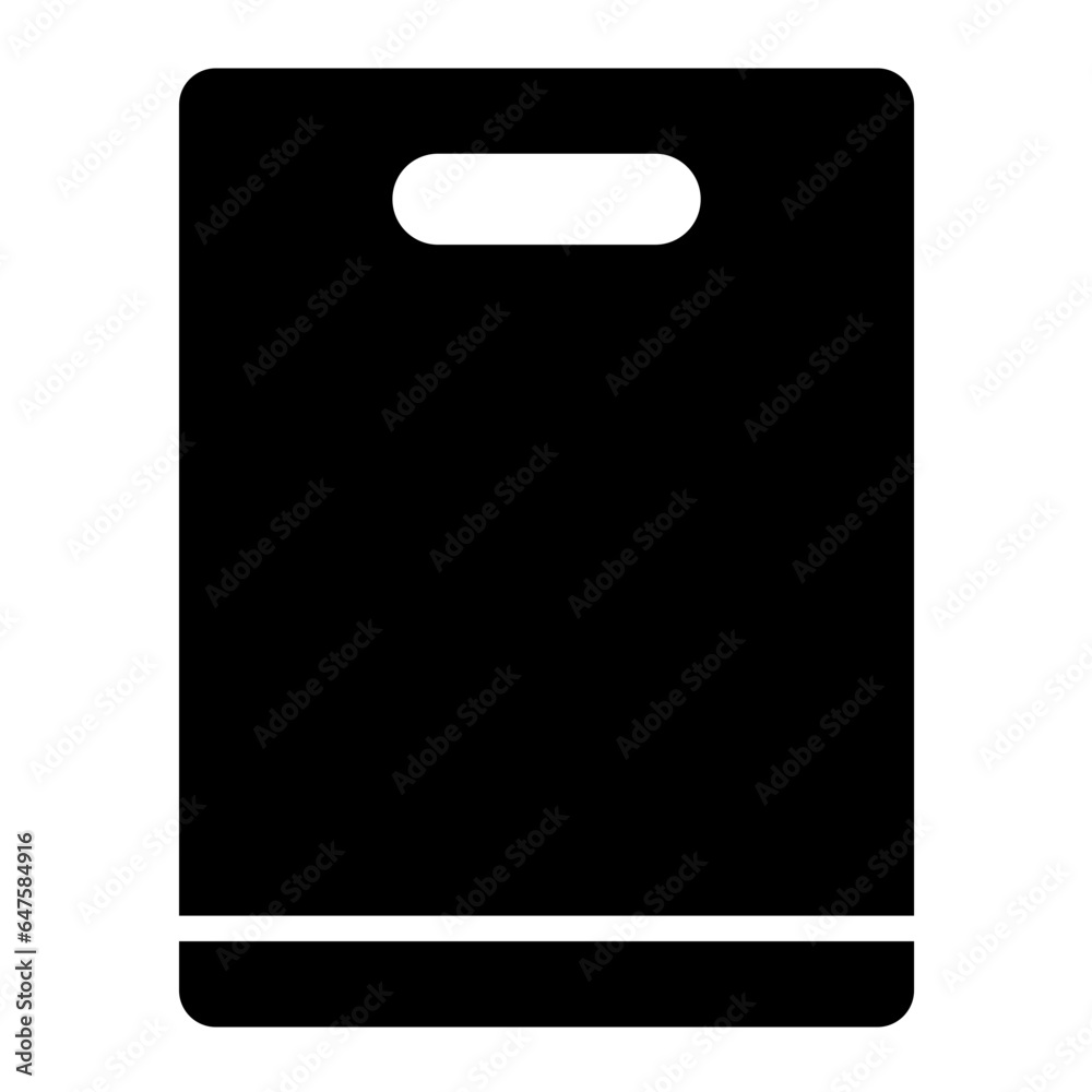 Cutting Board Vector Icon Design Illustration Cutting Board Vector Icon Design Illustration