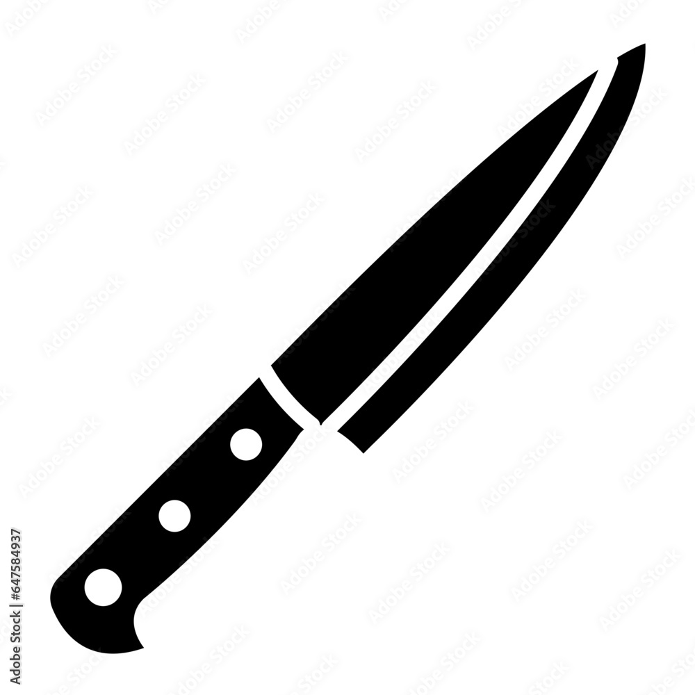 Knife Vector Icon Design Illustration Knife Vector Icon Design Illustration
