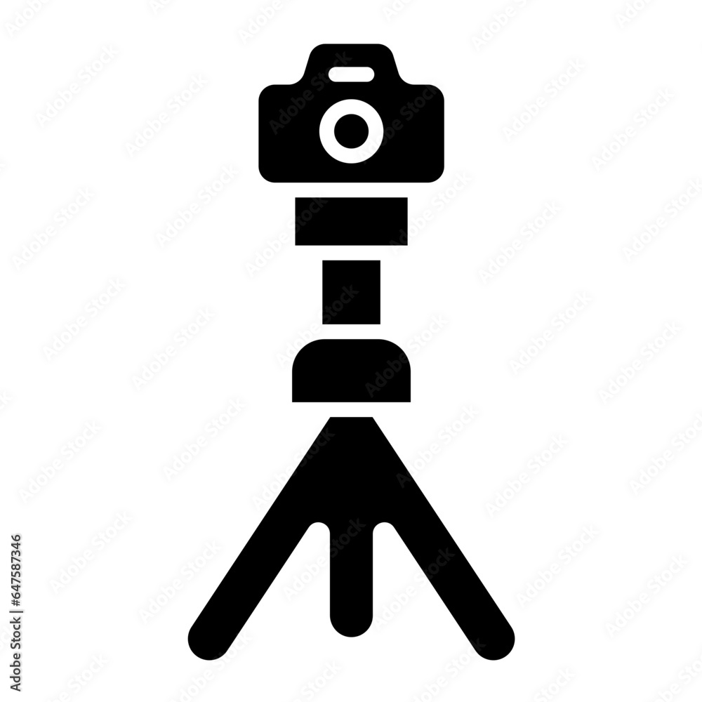 Tripod stand Vector Icon Design Illustration Tripod stand Vector Icon Design Illustration